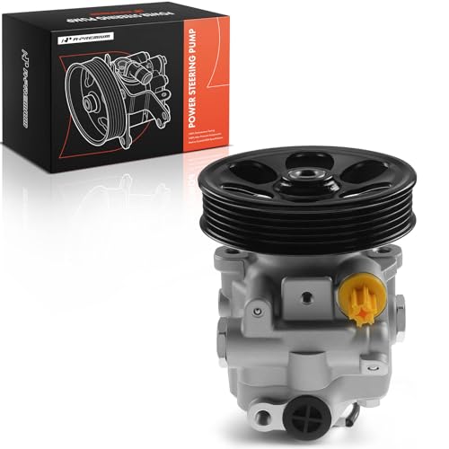 A-Premium Power Steering Pump, with Pulley, Compatible with Subaru Forester 2009-2010, Impreza 2008-2012, 2.0L 2.5L, Naturally Aspirated, Replace # 34430FG011