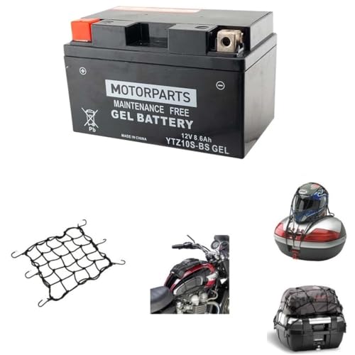 DESCRIZIONE E CARATTERISTICHE PRODOTTO: -BATTERIA MOTORPARTS MINARELLI YTZ10 IN GEL -BATTERIA FORNITA CARICA E PRONTA PER L’UTILIZZO SU MOTO E/O SCOOTER, BISOGNA SOLO MONTARLA SULLA TUA MOTO E/O SCOOTER! - MISURE: 150x88x93 (LxWxH)
