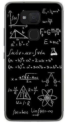 Tumundosmartphone Funda Gel TPU para BQ AQUARIS V/VS diseño Formulas Dibujos