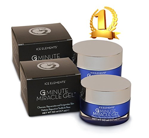 Ice Elements™ 2 Minute Miracle Gel 2oz Jar *TWIN PACK* - Latest Formulation - Guaranteed Parabens Free