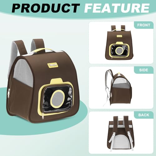Sac à dos de transport pour chat pliable pour simplifier vos sorties - 5