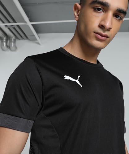 Image of Puma Men Polyester Solid Regular Fit T-Shirt