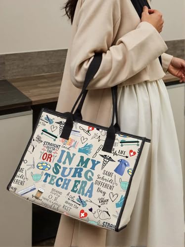 Bolsa Tote Lona Cirugía Diseño Surg Tech Era miniatura 7