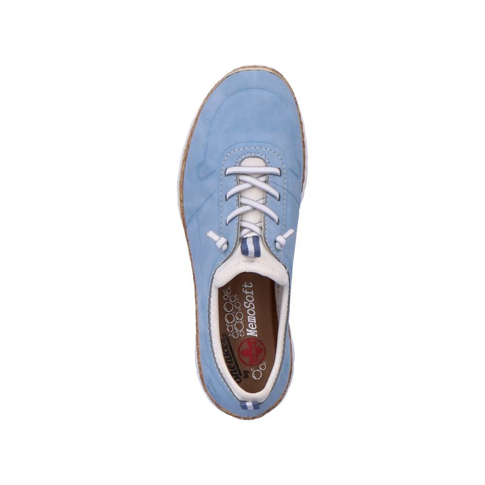 Rieker Femme Baskets N4285, Dame Baskets Basses,Semelle intérieure Amovible