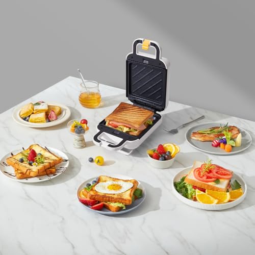 Gaabor Mini Sanduicheira Elétrica Grill Antiaderente 600w 127v / 220v (110, Volts)