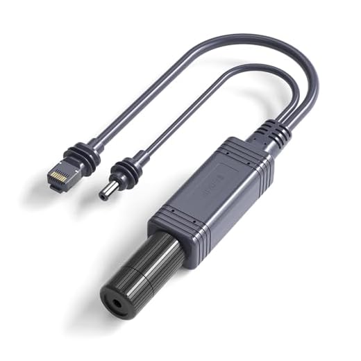 SURVADV Starlink - Mini splitter PoE – Cavo adattatore Ethernet Starlink impermeabile IP68 con adattatore Starlink RJ45 e DC splitter per mini piatti Starlink, ideale per uso interno ed esterno