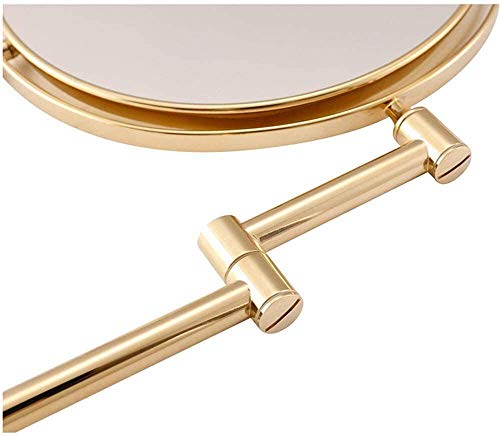 Miroir de salle de bain double face pour éviter les reflets flous et déformés