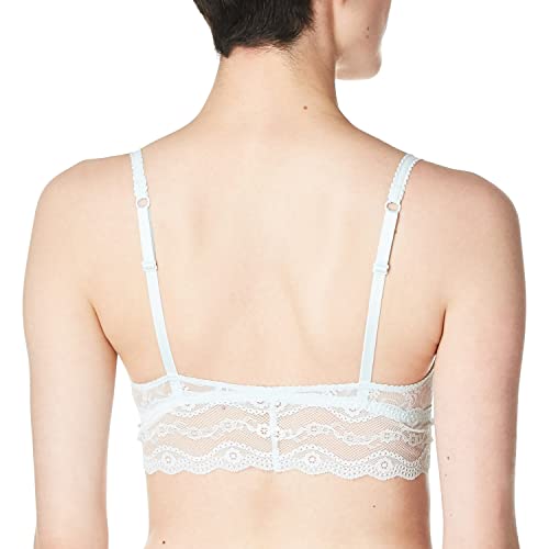 Image of b.tempt'd by Wacoal womens Lace Kiss Bralette Bra, Saltwater Slide, Large US