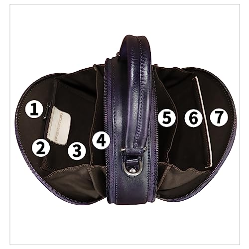 Image of Genuine Leather Small Purses for Women Crossbody Bag Vintage Handmade Phone Bags with Strap | Small