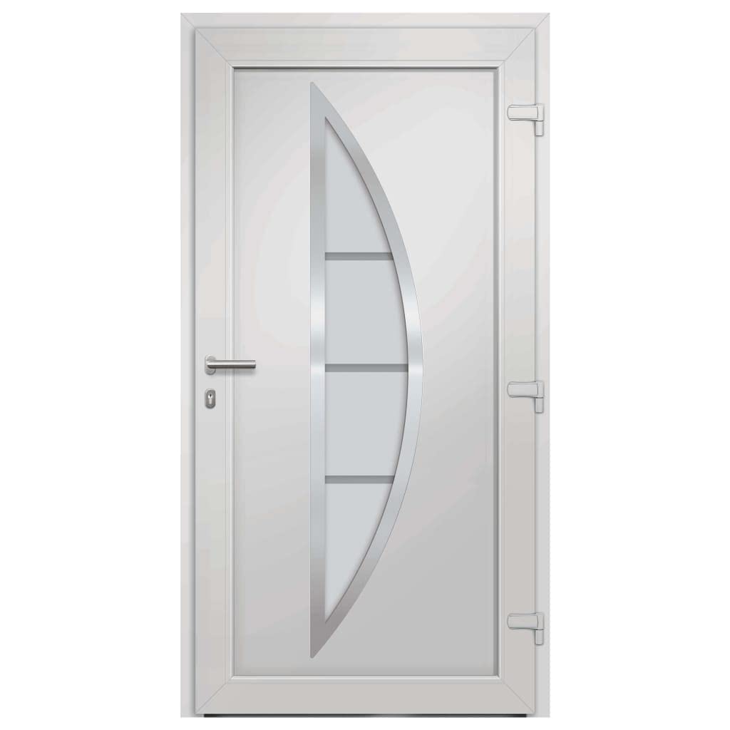 Brokky 279219 Porta di Ingresso Antracite 98x200 cm Porta Interna,Porta di Ingresso,Entrata Casa,Interno ed Esterno Portone,Porte d'ingresso,Porte Esterne