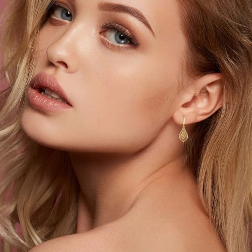 Boucles d'oreilles en filigrane légères anti-allergie bijoux boho argent - 5