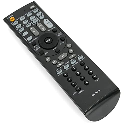 VINABTY RC-762M Replacement Remote Control Compatible with Onkyo AV Receiver HT-RC230 HT-S3300 SKC-380C AVX-280 AVX-290 HTP-380 HT-R380 HT-R390 HT-R538 SKC-380 SKW-380 SKF-380L SKF-380R HT-R280 - Image 2
