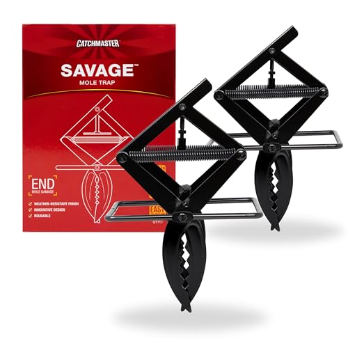 Catchmaster Savage Professional Strength Mole Trap (2 Pack)