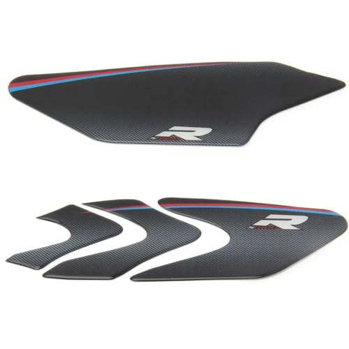 Protége-réservoirs moto en fibre de carbone véritable pour modèle S1000R