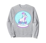 Photo Gallery snow globe unicorn lover pastello natale unicorno per ragazze felpa Photo Gallery snow globe unicorn lover pastello natale unicorno per ragazze felpa