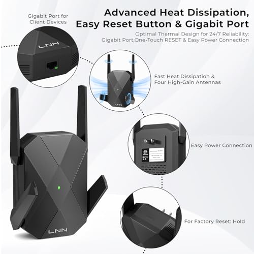 Save 56% on LNN AX1800 WiFi 6 Extender with Code HG5XRZEJ - Image 4