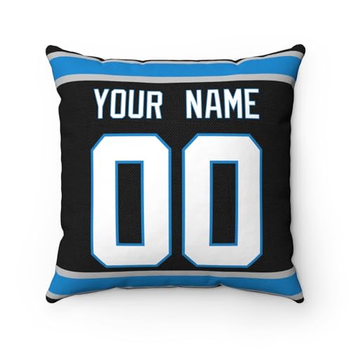 Image of ANTKING Throw Pillow 2 Pack Custom Any Name and Number Personalized Gift for Men Women Boys