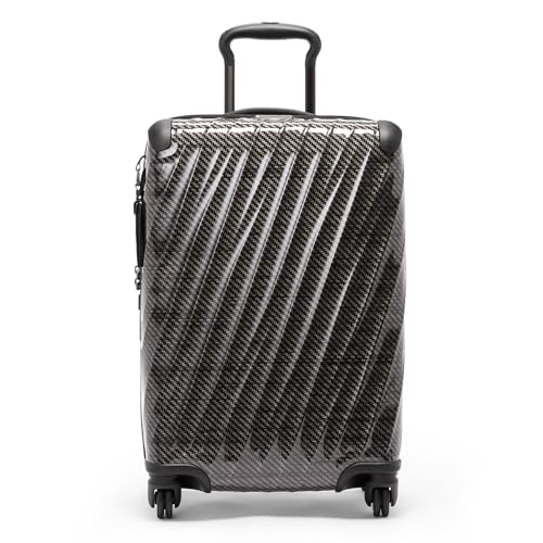 TUMI - 19 Degree Lite 4 Wheel Luggage - Lightweight and Highly Durable, Modern Contour, Hard Shell Men's and Women's Suitcase - 21.75' International Carry-On, Black Graphite