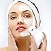 PESSIDO Facial Cleansing Brush, Waterproof Spin Face Brush Set with Holder and 6 Brush Heads, Gentle Exfoliating, Deep Cleansing, Massaging and Removing Blackhead for Women and Men (White)