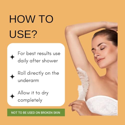 Image of Coconut, Lemon, Citrus Herbal Musk with Cucumber & Mint Natural Underarm Roll On (Pack of 4)