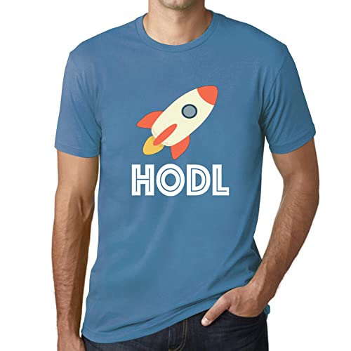 Men's Graphic T-Shirt HODL to The Moon Crypto Funny Traders Eco-Friendly Limited Edition Short Sleeve Tee-Shirt