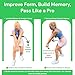 BOARDEE Bump-Pass Volleyball Training Kit - Foldable Lightweight Aluminum Sticks for Correcting Bump-Pass, Passing Practice Training - Portable and Durable Design