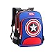 Marvel Zaino Scuola Elementare Bimbo Supereroi Avengers Captain America,Adatto: Grado 1-2 (Altezza 100 cm ~ 120 cm) Elementari, Asilo, Idee Regali per Ragazzi