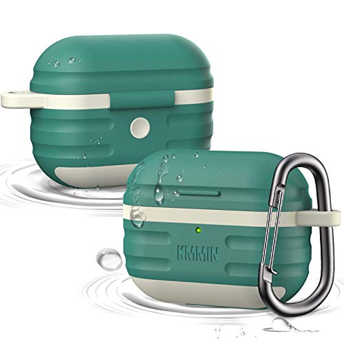 Kmmin Waterproof Case For Airpods Pro 1St & 2Nd Generation cover