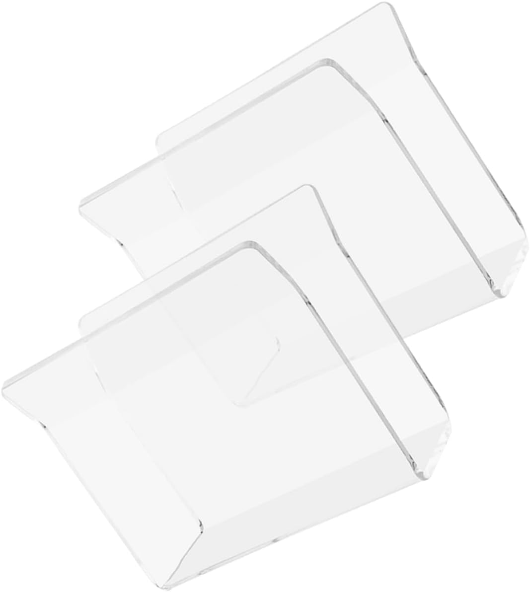 LABRIMP 2pcs Acrylic Napkin Holder Stand Napkin Dispenser Dinner Holder for Table