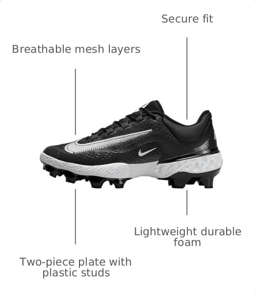 Image of Nike Men's Alpha Huarache Elite 4 Baseball Cleats