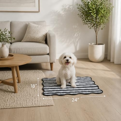 Image of PUPIBOO Washable Pee Pads for Dogs and Cats - Super Absorbent Reusable Puppy Training Pads - 100% Waterproof, Leak-Proof & Non-Slip Whelping Pads for Pet Housebreaking