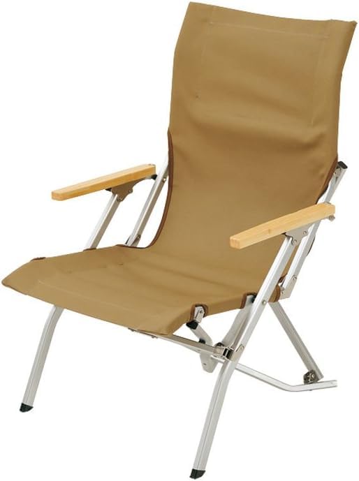 Amazon.co.jp: チェア ローチェア30 カーキ/脚キャップ キャンプチェア