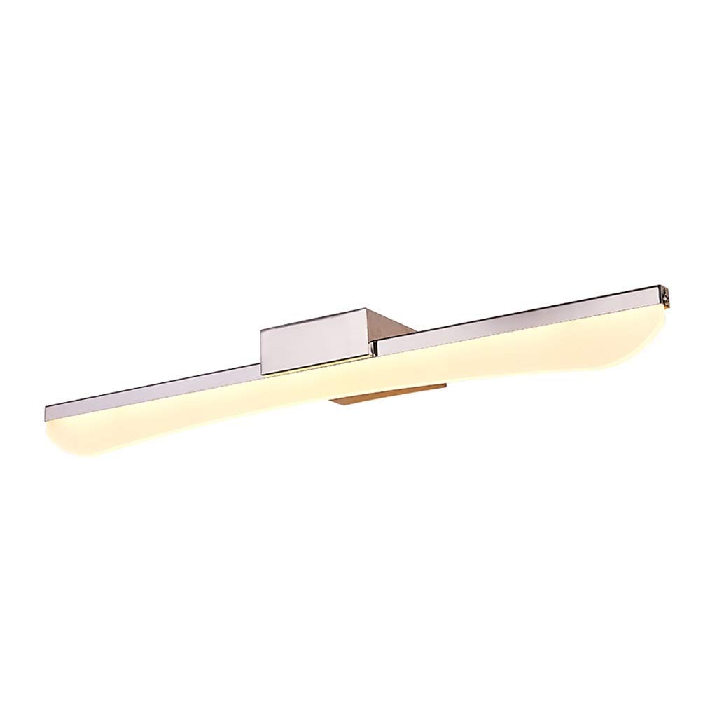 Aplique espejo baño LED de 57cm y 10w con tres tonos de luz retro 8
