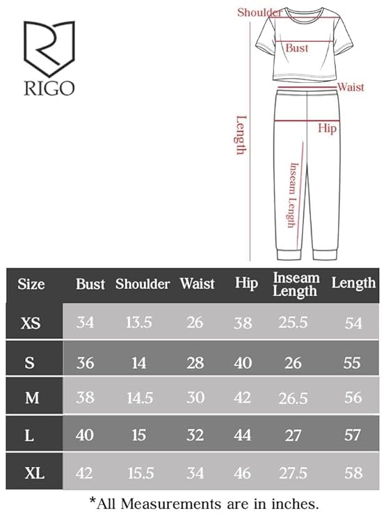 Image of Rigo Cotton Co-ord Set for Women | Round Neck, Slim Fit Tracksuit Co-ords Set for Women | Stylish Dresses for Women | Casual Wear, Beach Wear, Vacation Wear Outfit for Women