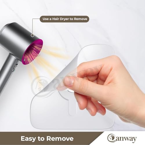 Image of CANWAY 20 Pcs Heavy Duty Self Adhesive Nail Wall Hook No Drill Needed for Use Inside Home & Kitchen