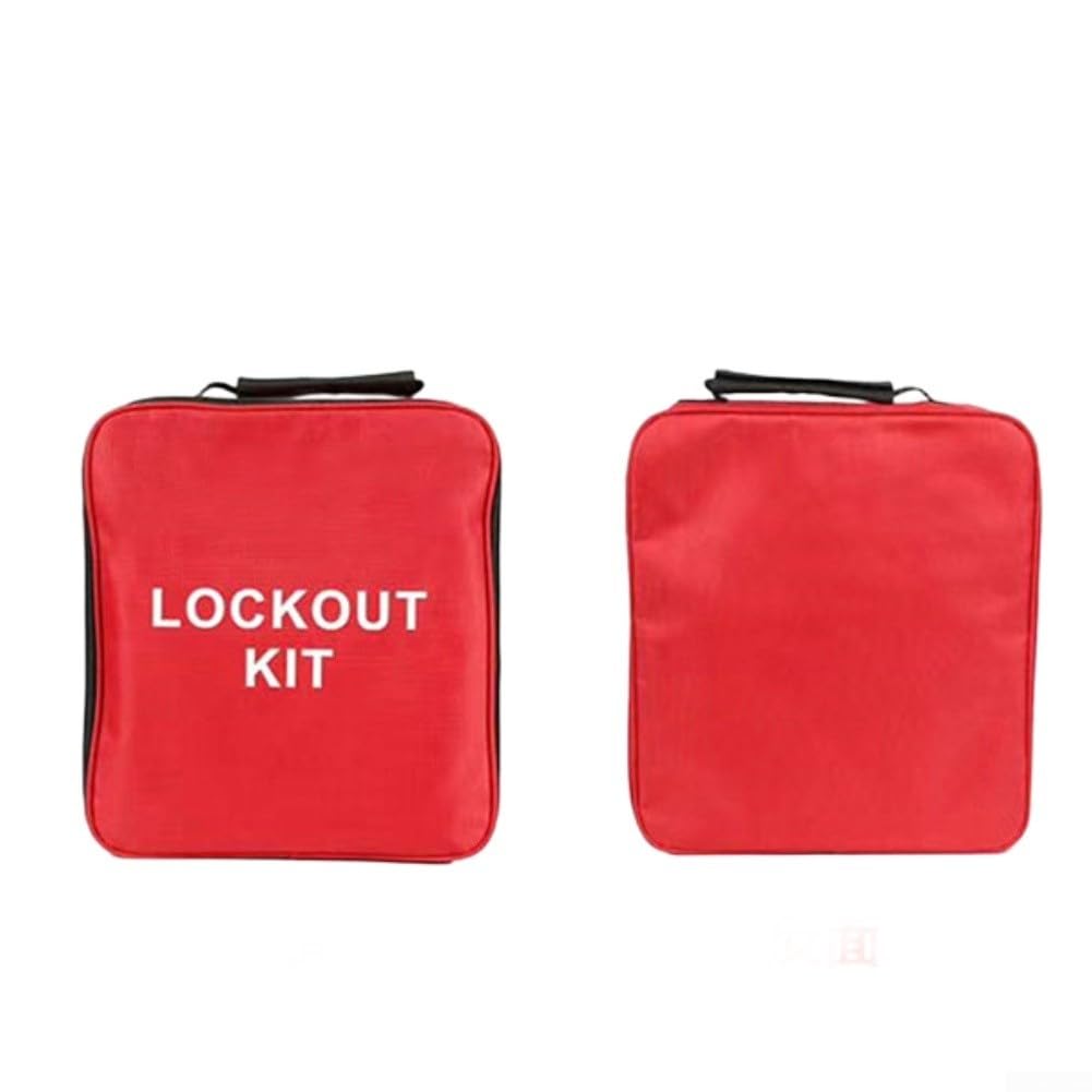 Kit eléctrico de etiqueta de bloqueo diseñado para aplicaciones industriales con candados de seguridad y cerraduras de interruptor para mejorar la seguridad del equipo