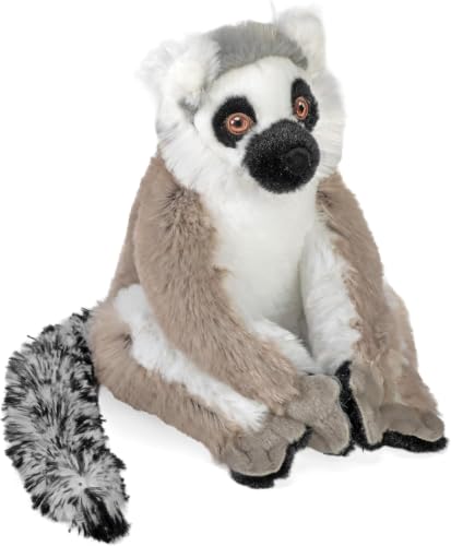 Peluche lémur à queue annelée Wild Republic de 30 cm en éco-responsable