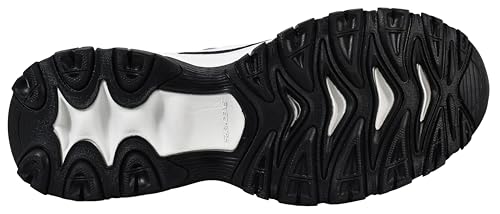 Skechers Men's Afterburn M.Fit Grill Captain Shoe, White/Black/Red, 8.5 M US