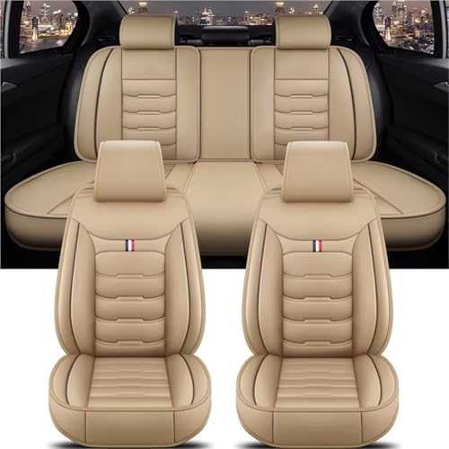 Housses de sièges auto pour BMW Série 3 protection beige 5 places facile à nettoyer