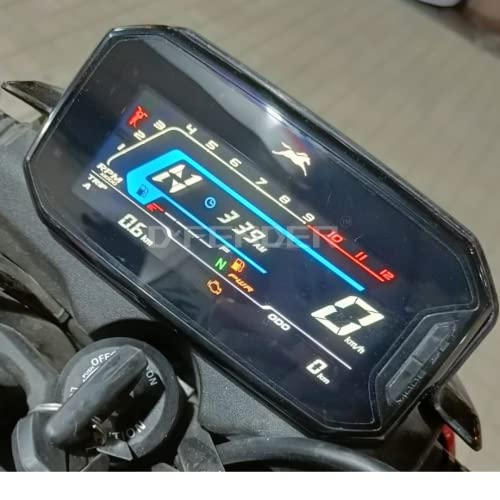 Image of D'FENDER Protector Compatible for TVS Raider 125 Motorcycle Display Surface Guard Protection PPF - Pack of 1