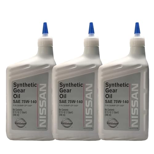 Genuine OEM Gear Oil (Synthetic 75W140) (3 Quart) For Nissan Frontier