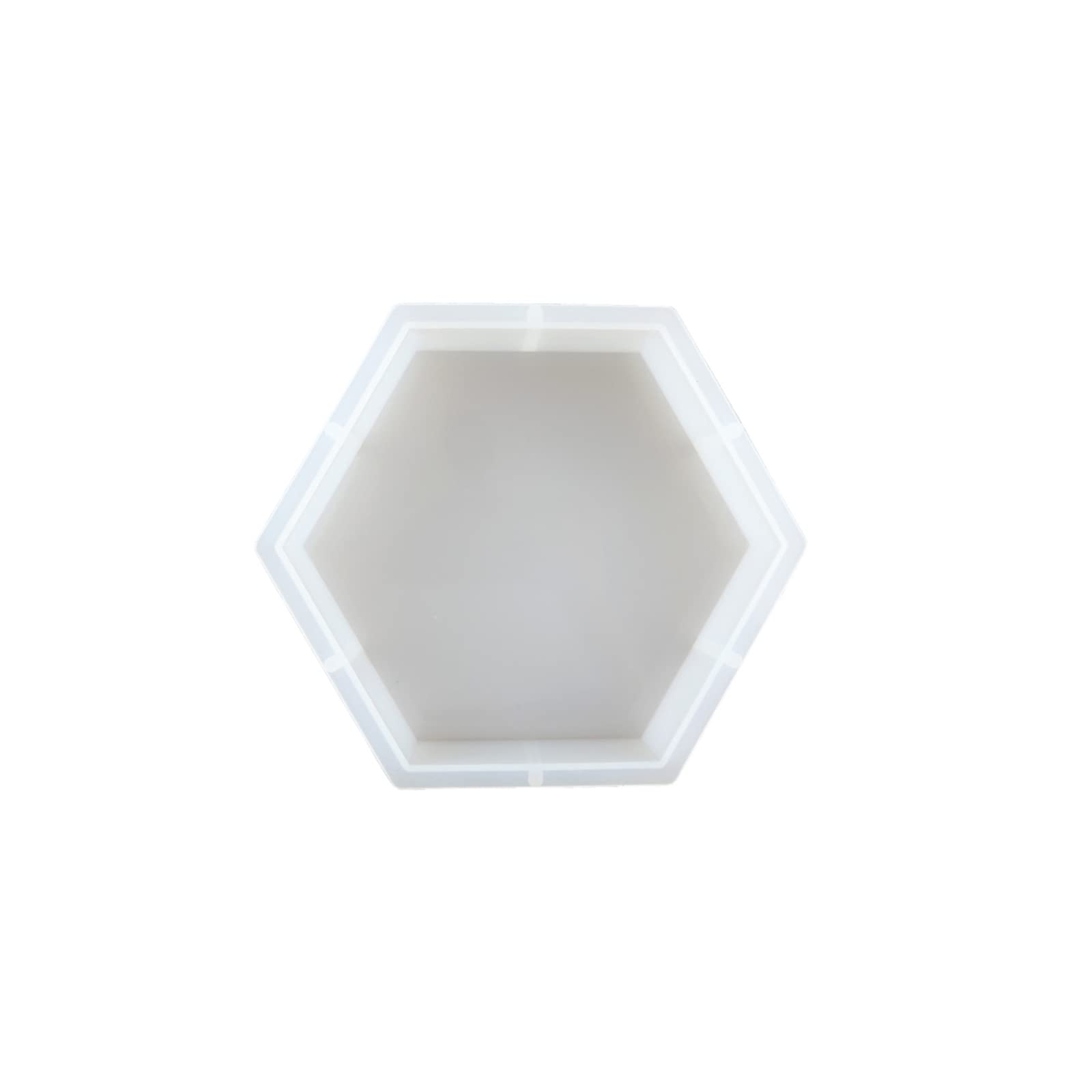 Maxtonser Upgrade Hexagonal Silicone Mold Epoxy Resin Mold for Resin Casting for Home Decoration Flowers Desktop Decoration