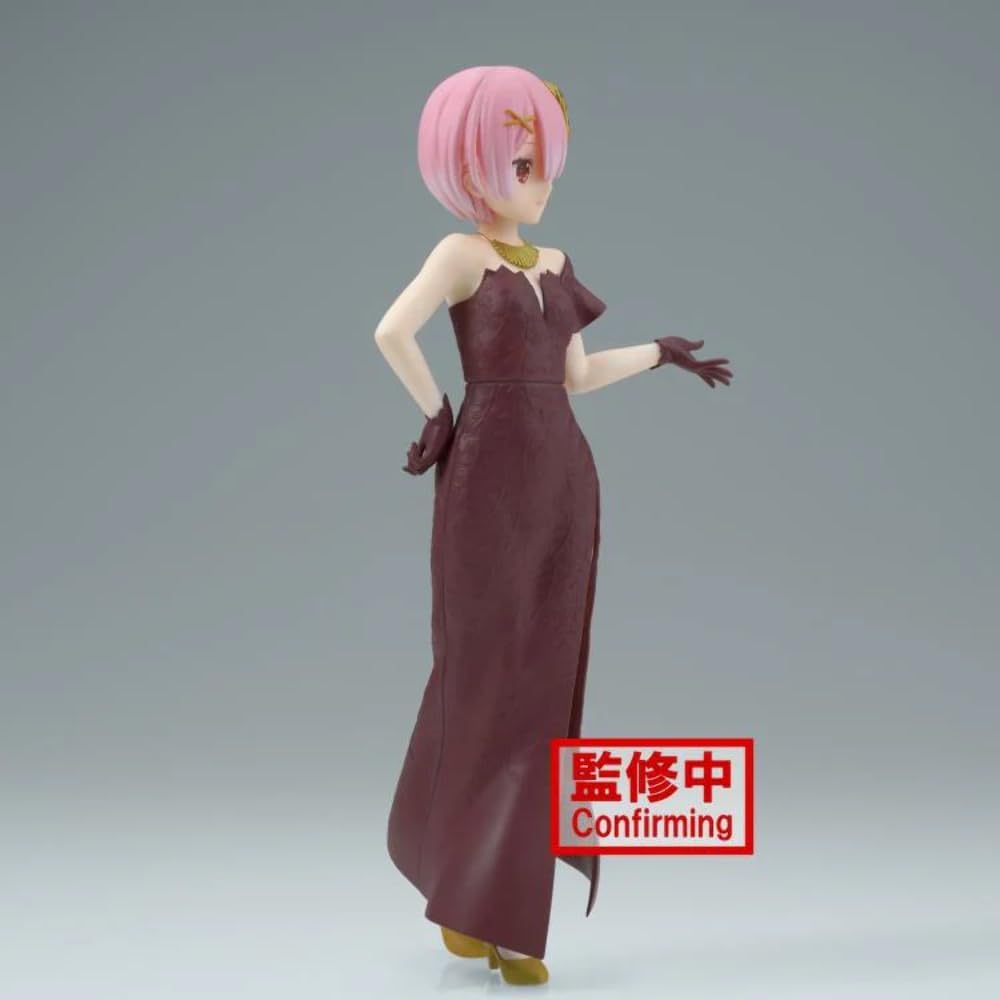 Banpresto - Re:Zero-Starting Life in Another World - Ram, Bandai Spirits Glitter & Glamours Figure