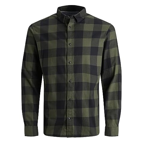 JACK & JONES Sweat à capuche Vert Olive Cover
