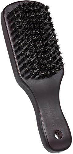 Wood Handle Beard Brush Firm Fiber Durable Facial Hair Shaving Comb Mustache Brush for Men