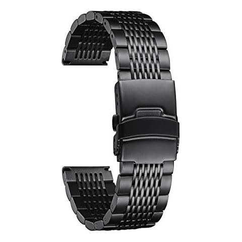 BINLUN Correas de Reloj de Acero Inoxidable Cover