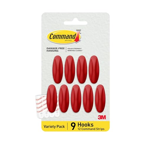 Image of Command Medium Designer Hooks, 9 Hooks, 12 Strips