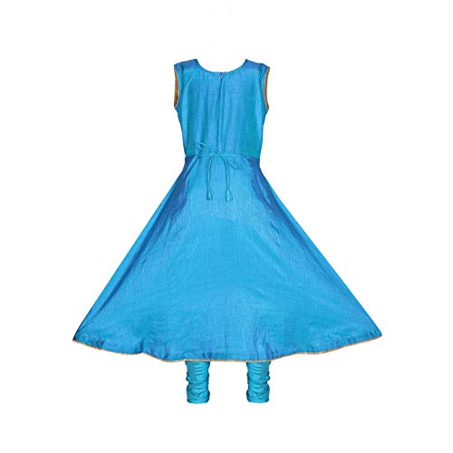 Ashwini Girls Indian Ethnic Salwar Suit with Neck Embroidery Work | Readymade Indian Kids Ethnic Salwar Suit3