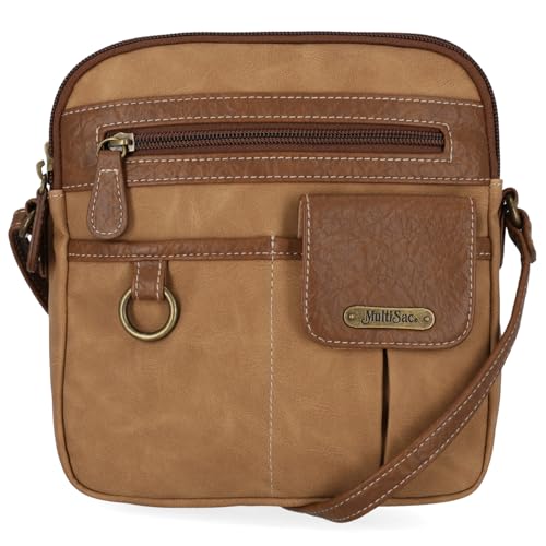 Image of Multisac Women's MultiSac North South Mini Zip Around Crossbody