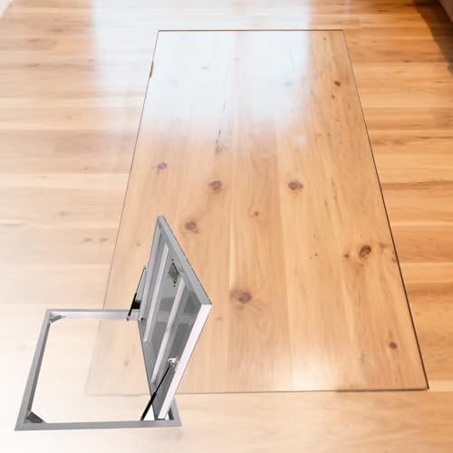 High-Camouflage Seamless Secret Passage Hatch - Concealed Storage Entrance Door for Home, Garage, Attic, or Wine Cellar (130x70cm/51x28) - Discreet Access Solution